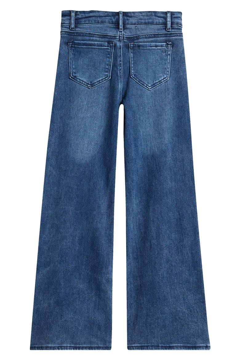 Kids' Wide Leg Jeans, Alternate, color, INDIGO