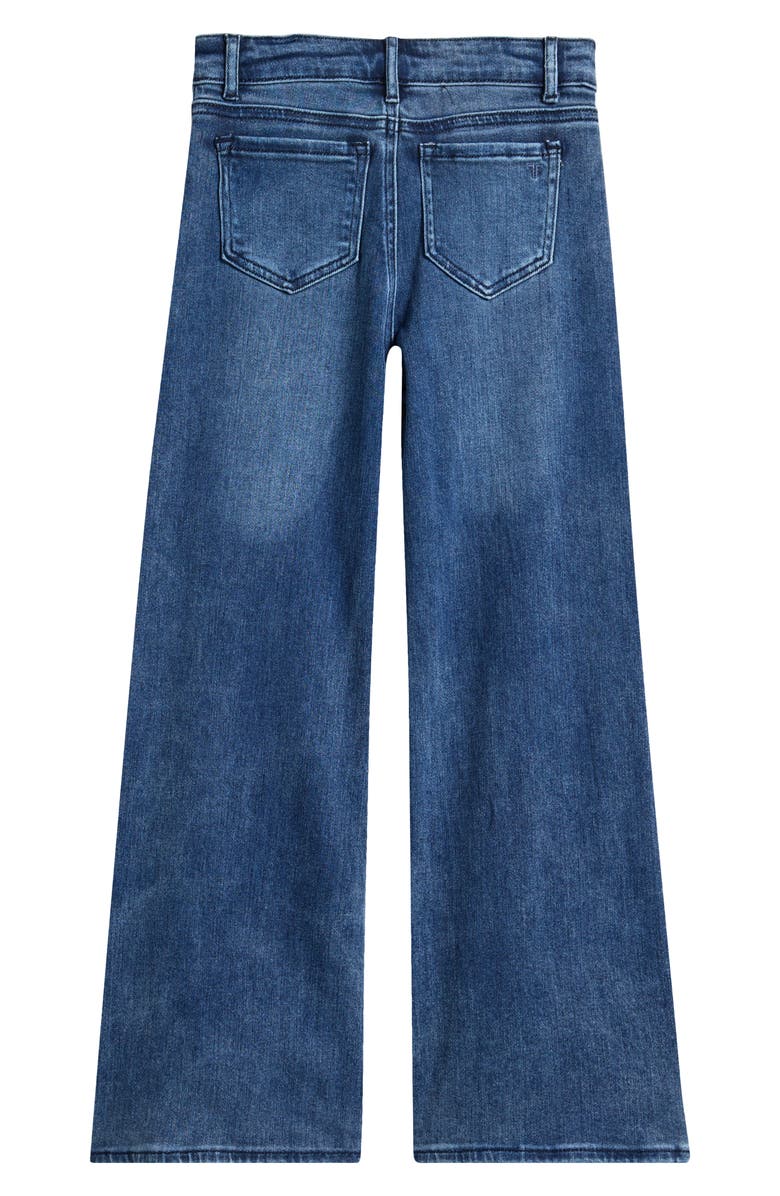 Tractr Kids' Wide Leg Jeans, Alternate, color, Indigo
