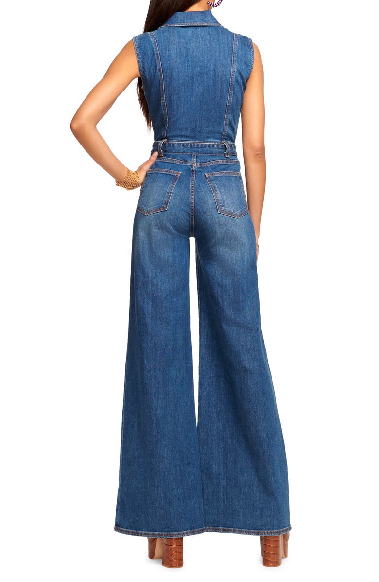 Ramy Brook Jemma Denim Jumpsuit, Alternate, color, 
