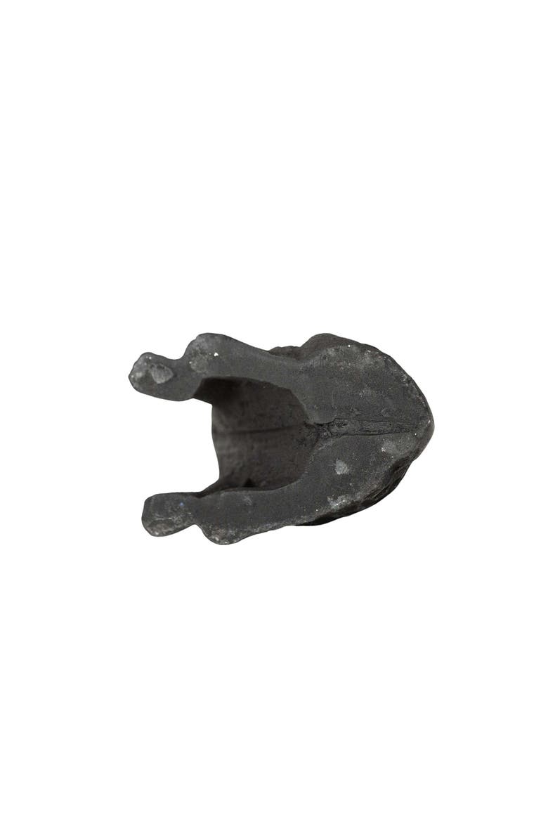 Sitting Dog Decorative Accent Black Cast Iron, Alternate, color, Black