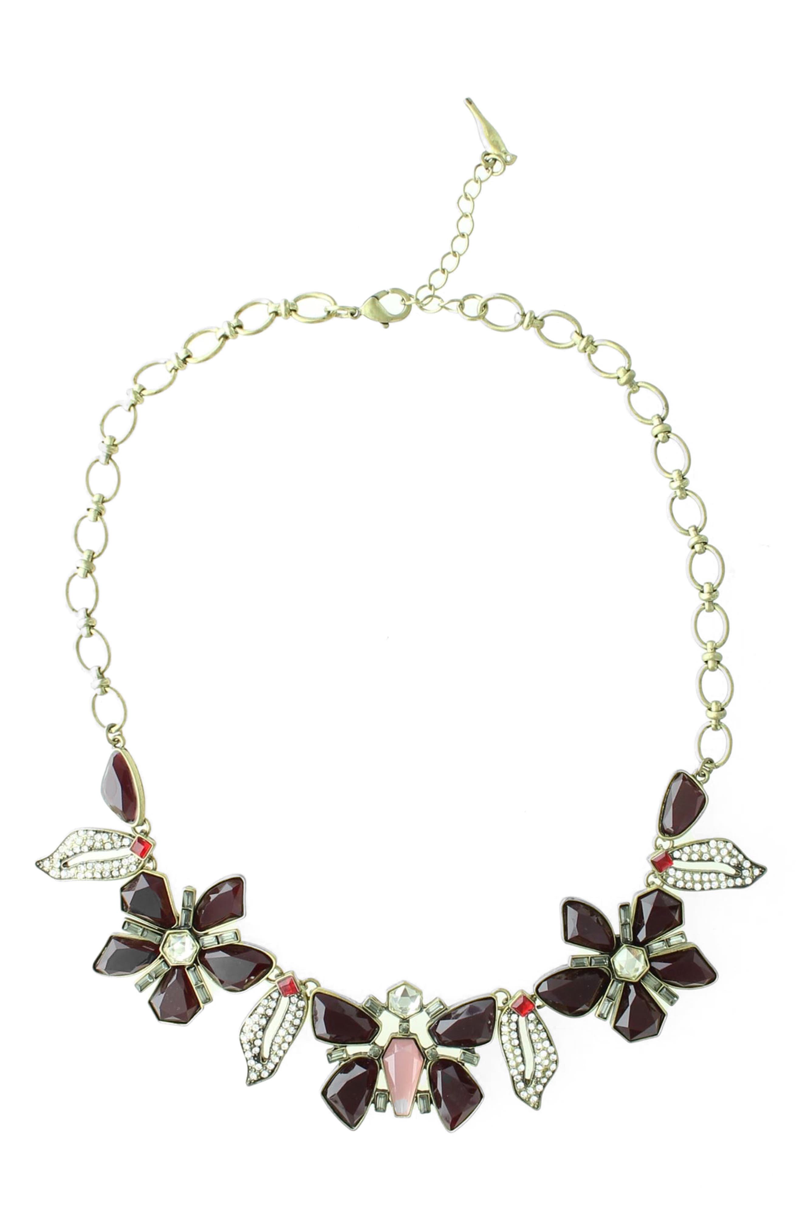 OLIVIA WELLES Maya Butterfly Necklace
