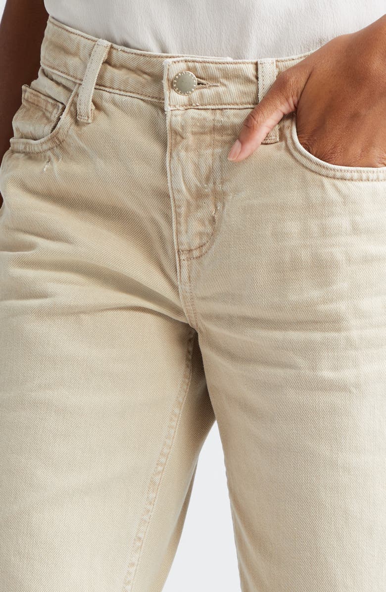 L'AGENCE Milana Stovepipe Ankle Straight Leg Jeans, Alternate, color, Sand Dune