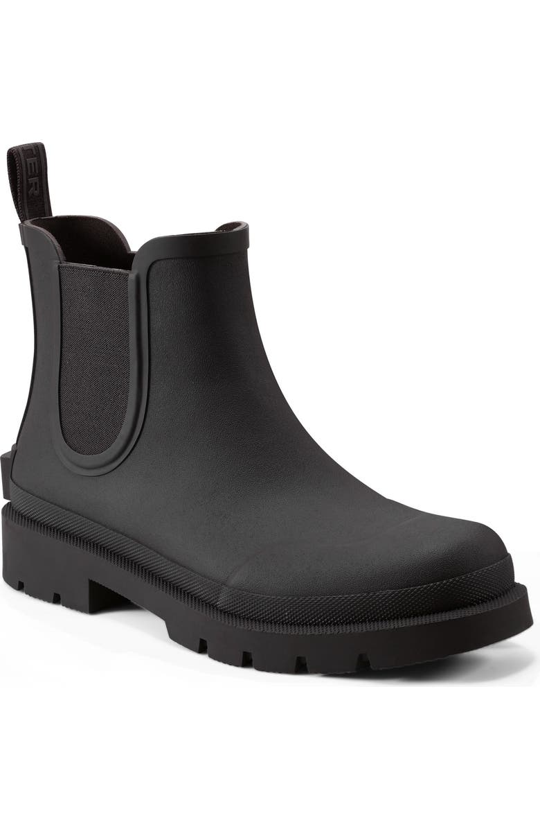 Hunter Orford Insulated Waterproof Chelsea Boot, Main, color, Dark Brown