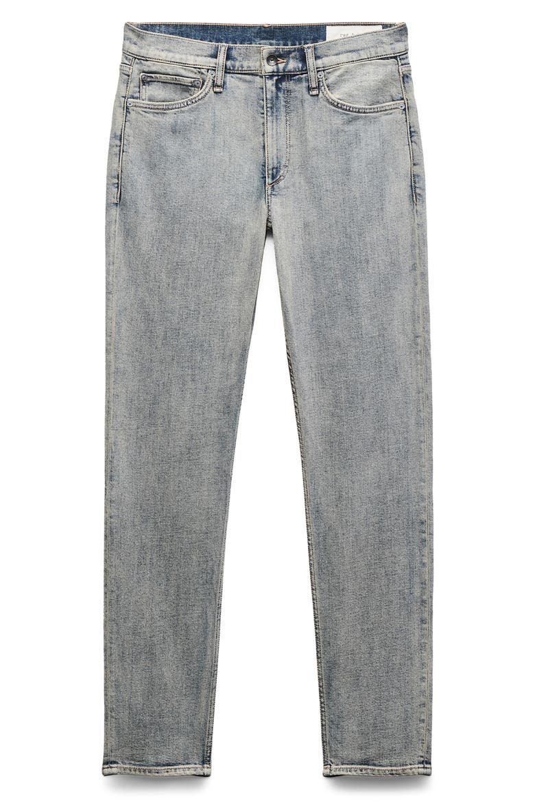 Fit 2 Authentic Stretch Slim Jeans, Alternate, color, VINYL BLUE