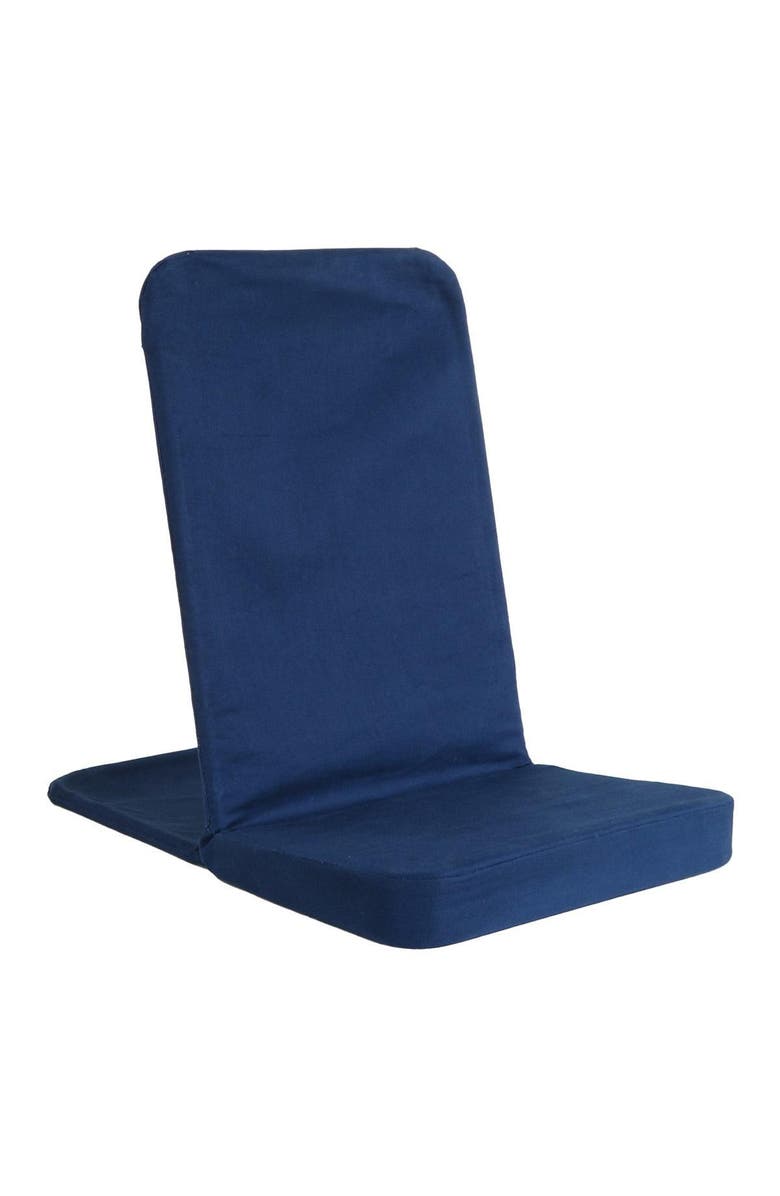 Kaplan Early Learning Company Take Anywhere Portable Soft Chair with Support and Cushion, Main, color, Blue