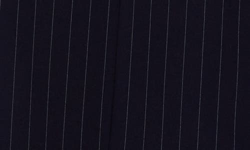 Nordstrom Rack Pinstripe Vest In Black