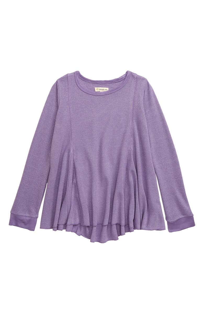 Tucker + Tate Drapey Metallic Knit Top, Main, color, 