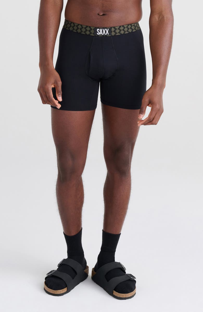 SAXX Assorted 2-Pack Ultra Super Soft Boxer Briefs, Alternate, color, Sunrise Sunset/ Check