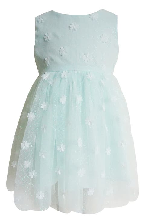 3D Floral Tulle Dress (Baby)
