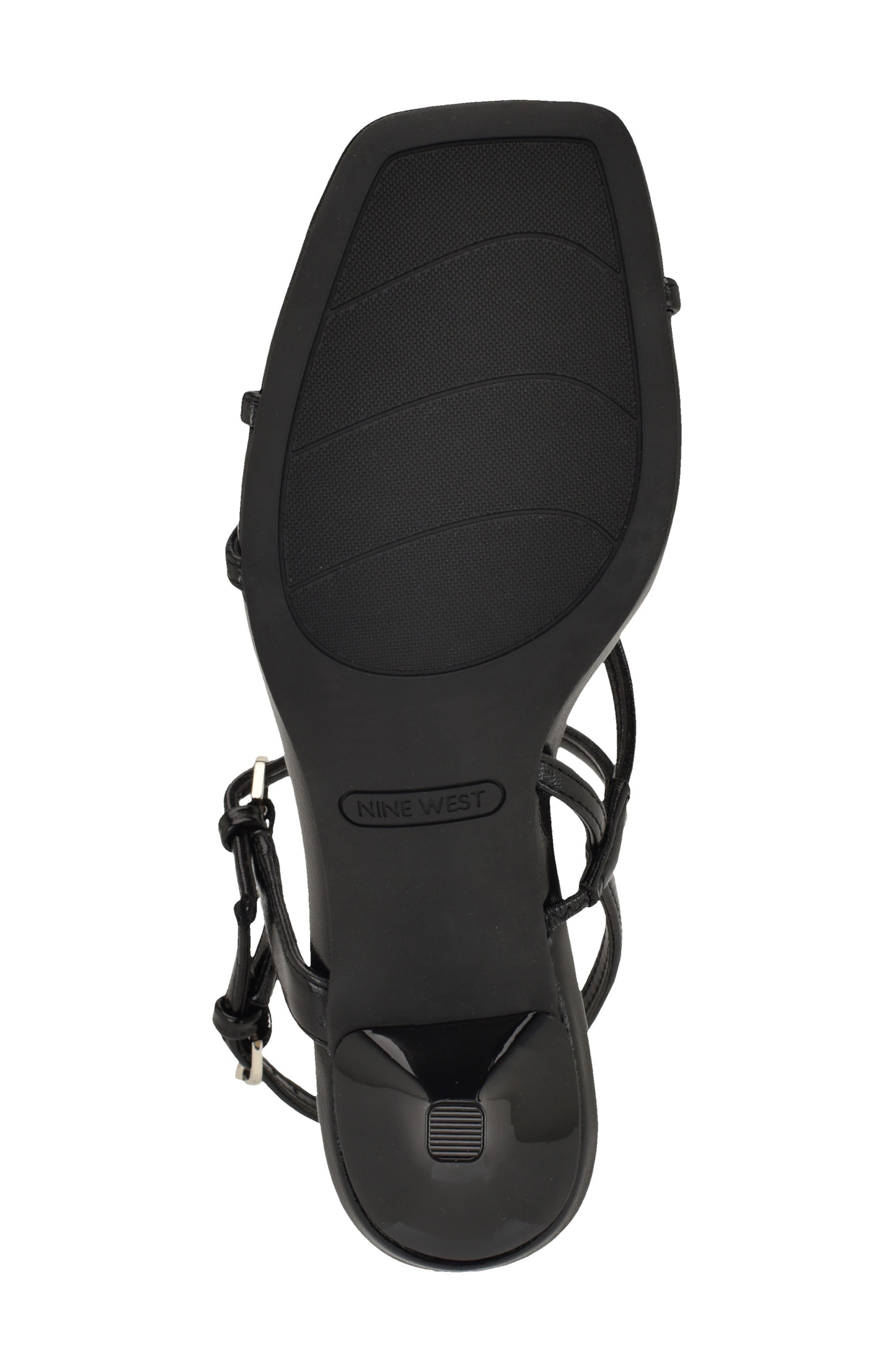 Nine West Hallow 3 Sandal, Alternate, color, Black