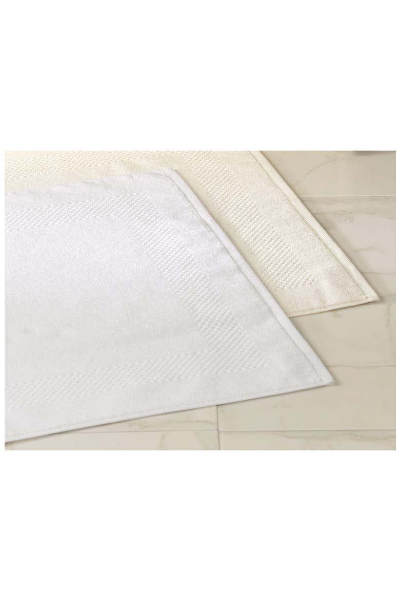 Lotus Bath Mat, Alternate, color, IVORY
