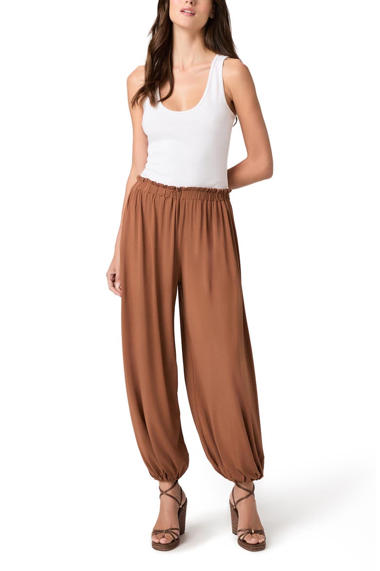 Marcine Balloon Pants, Alternate, color, MAPLE