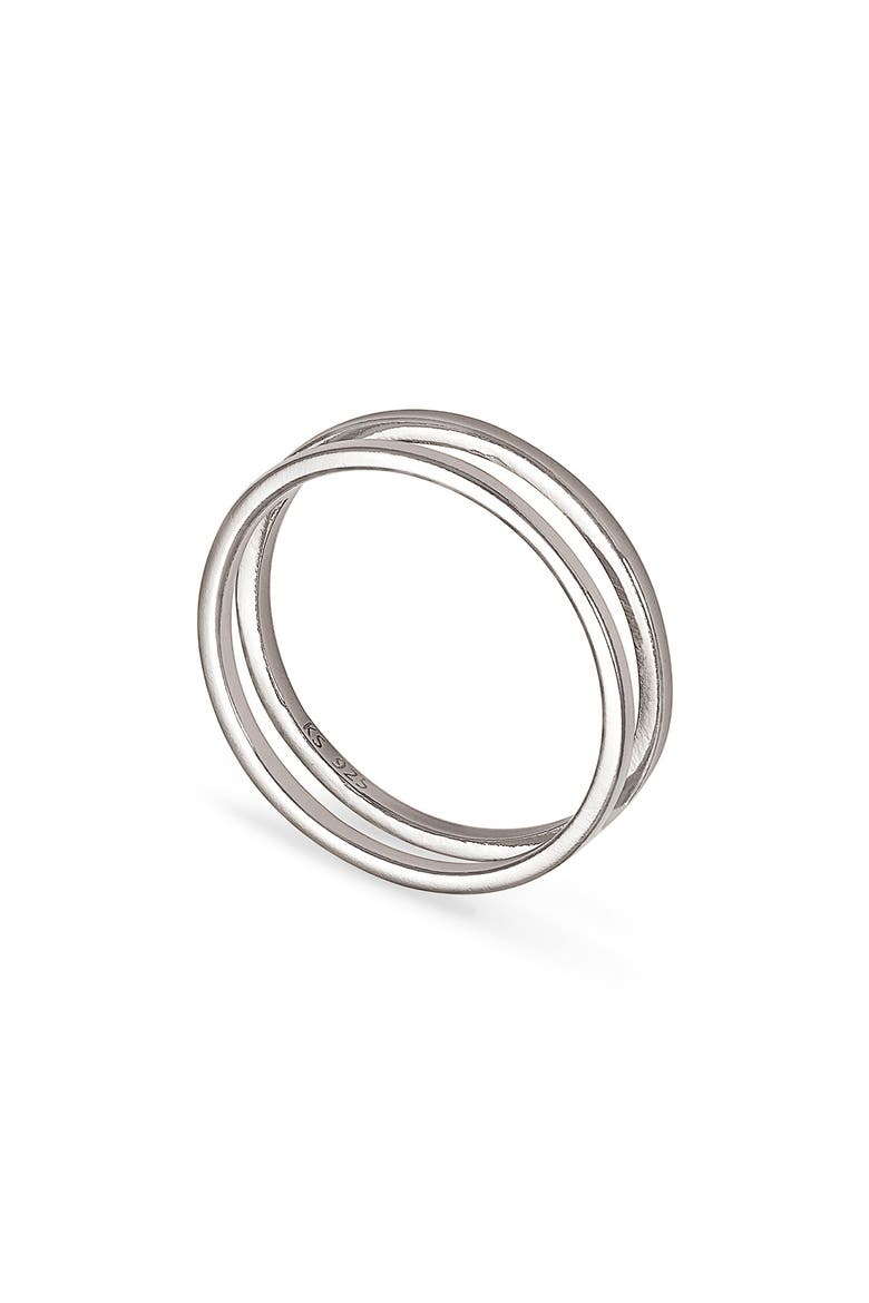 Bennet Band Ring, Main, color, STERLING SILVER