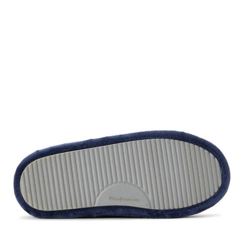 Dearfoams Holiday Novelty Clog Slipper In Blue