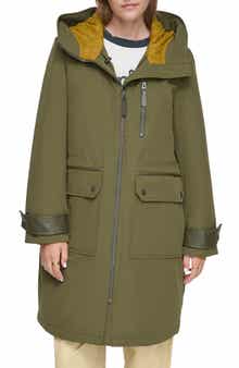Andrew Marc Water Resistant Hooded Jacket