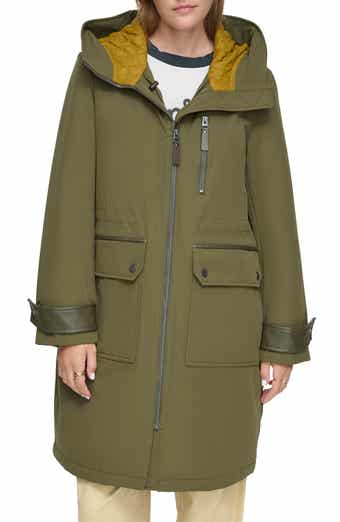 Andrew Marc Water Resistant Hooded Jacket
