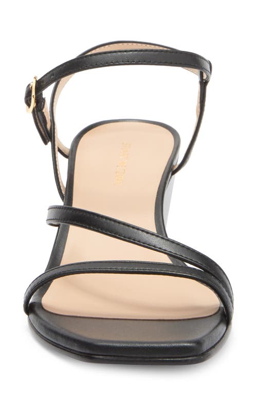 Stuart Weitzman Oasis 50 Wedge Sandal In Black