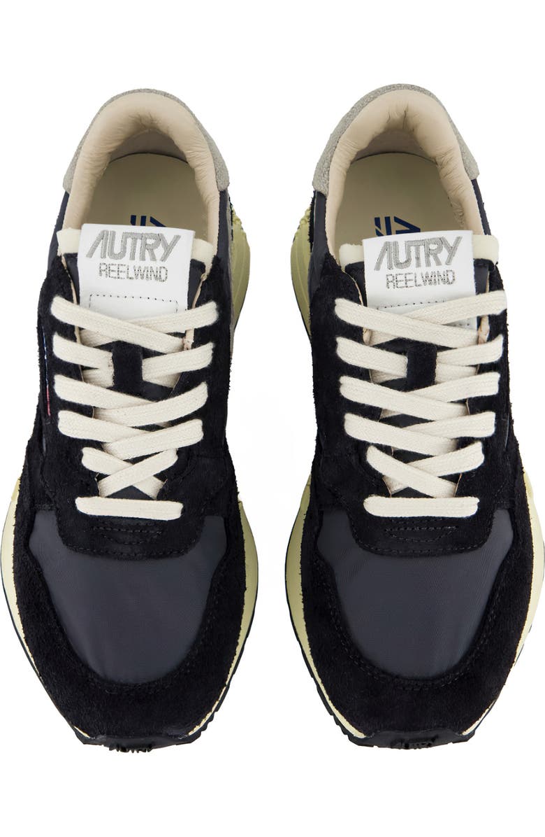 AUTRY Reelwind Low Top Sneaker, Alternate, color, White / Black
