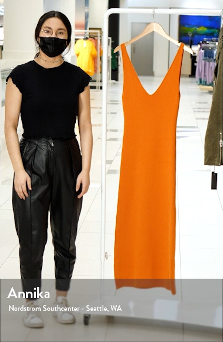 free-est Daniela Midi Sweater Dress, sales video thumbnail