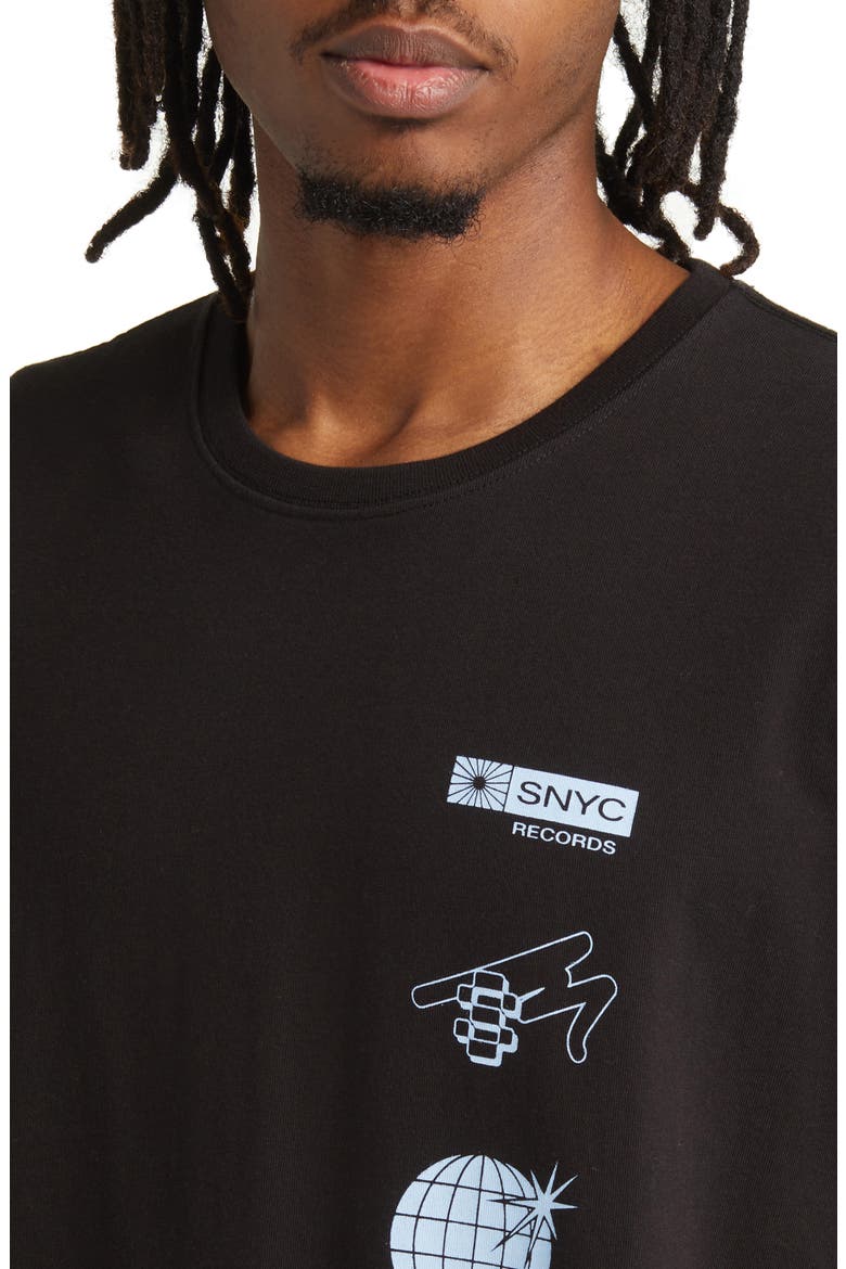 Relaxed Fit Until Dawn Graphic T-Shirt, Alternate, color, BLACK