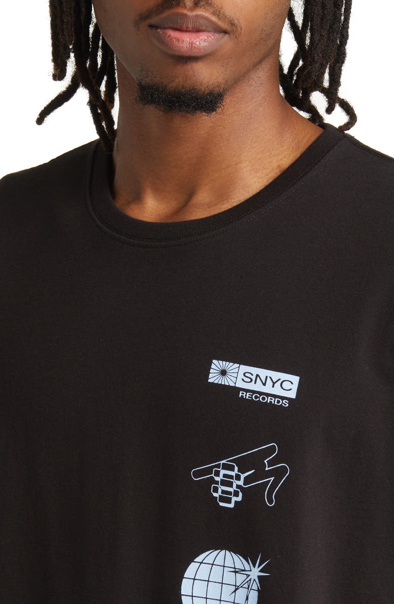 Saturdays NYC Relaxed Fit Until Dawn Graphic T-Shirt, Alternate, color,