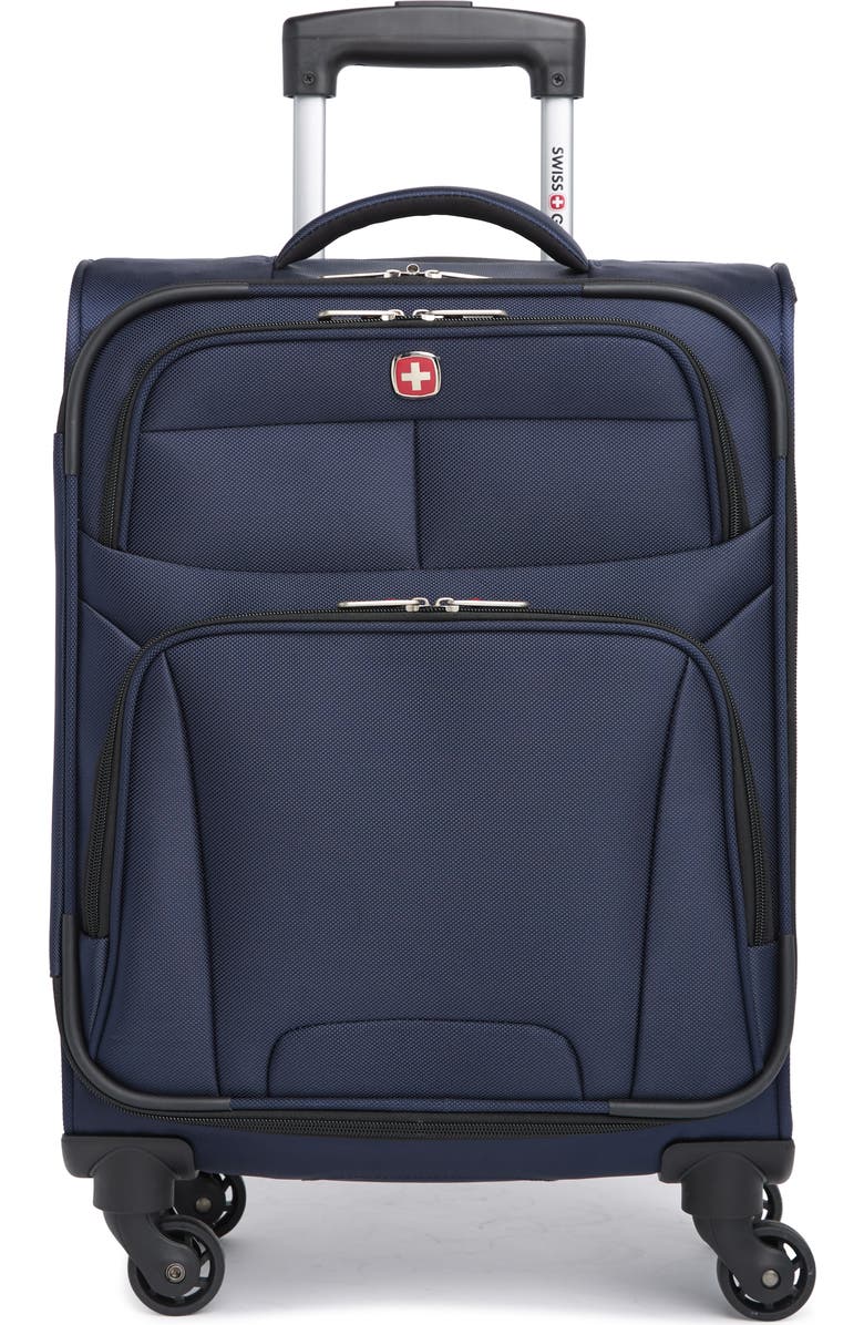 SWISSGEAR 19" Softside Spinner Suitcase, Main, color,