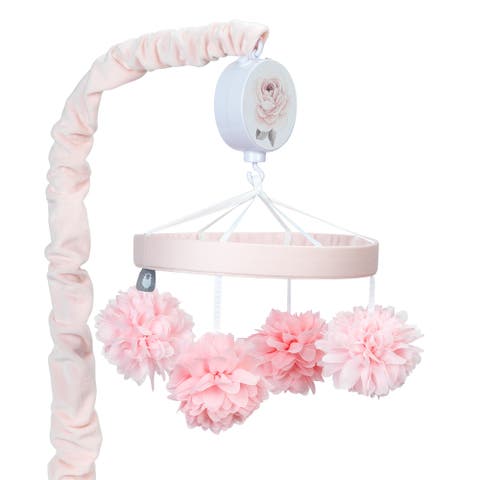 Signature Botanical Baby Floral Musical Baby Crib Mobile