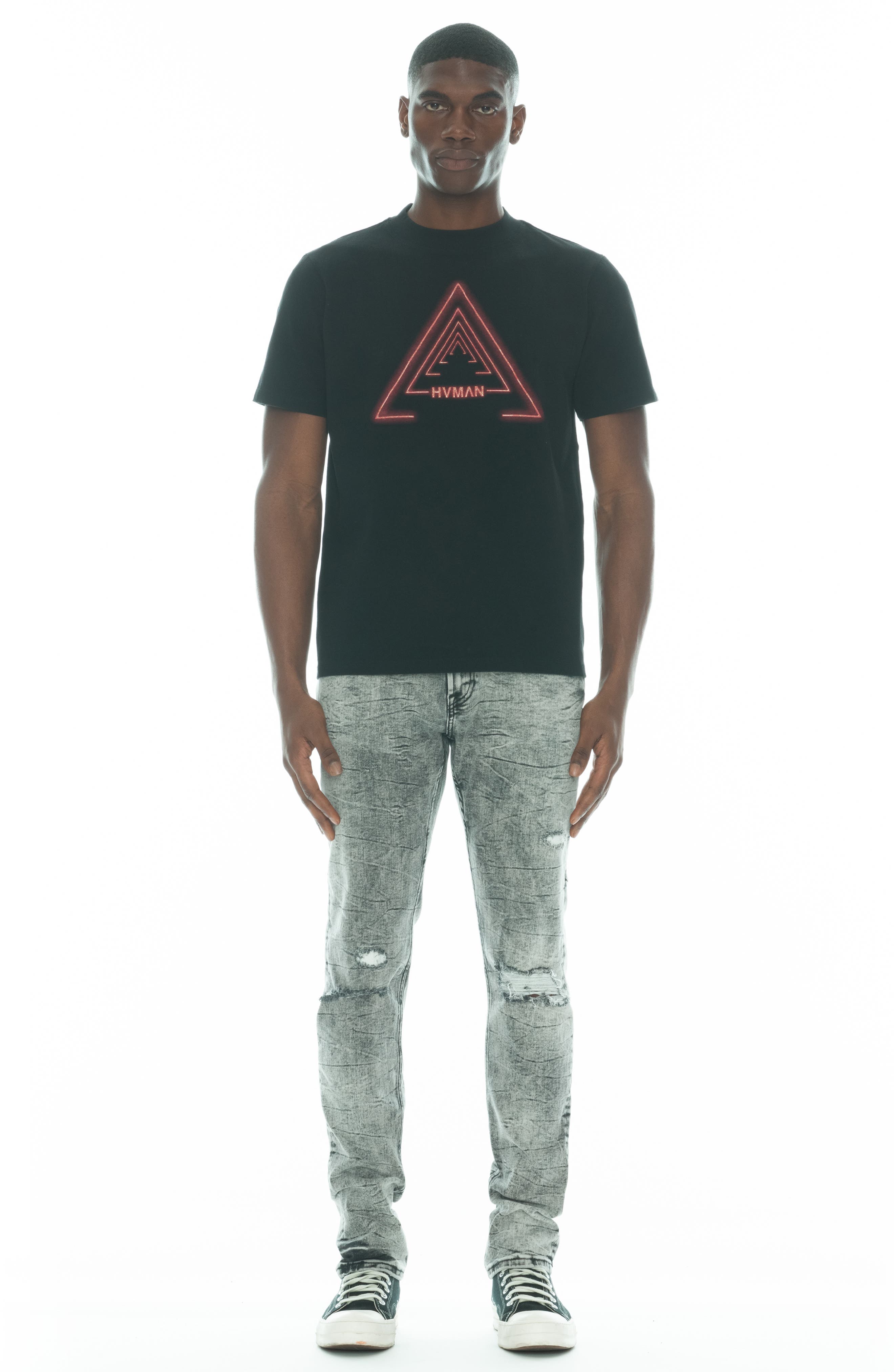 HVMAN Punk Stretch Super Skinny Jeans (Men) | Nordstromrack