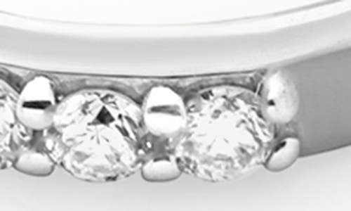 Monica Vinader Lab Grown Diamond Pavé Huggie Hoop Earrings In Silver