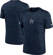 Nike Men's Nike Navy Dallas Cowboys Sideline Velocity Performance T-Shirt