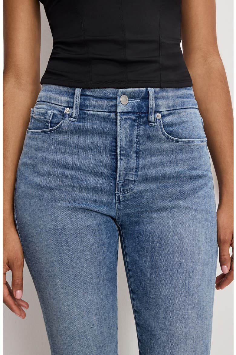 Good Legs High Waist Straight Leg Jeans, Alternate, color, INDIGO1154
