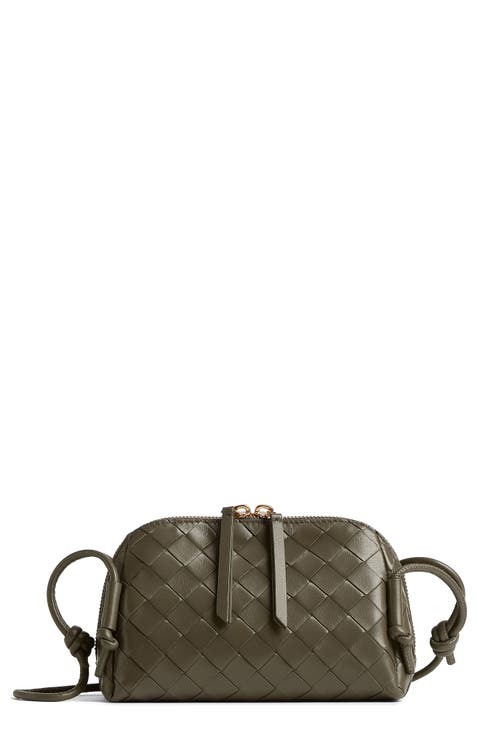 BOTTEGA VENETA ダークグリーン オフショルダー トップス ボッテガヴェネタ BOTTEGA VENETA ヴィンテージ ショルダー