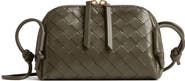 Bottega Veneta Mini Concert Intrecciato Leather Crossbody Bag