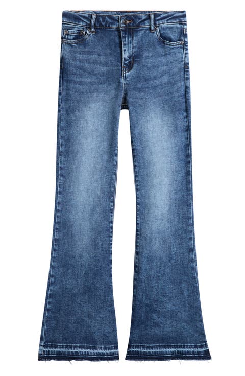 Kids' Release Hem Stretch Denim Flare Leg Jeans