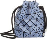 Bao Bao Issey Miyake Wring Denim Drawstring Bucket Bag