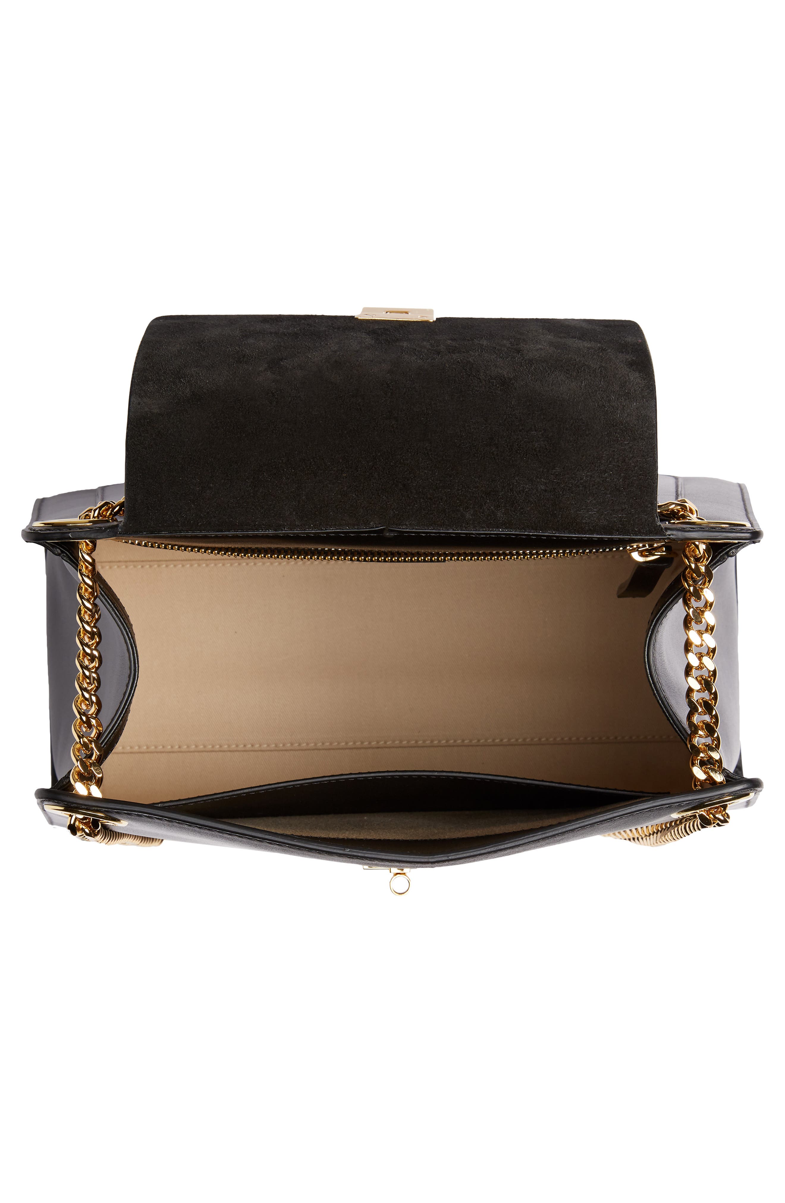 Chloé Annie Medium Leather Shoulder Bag, Alternate, color, 