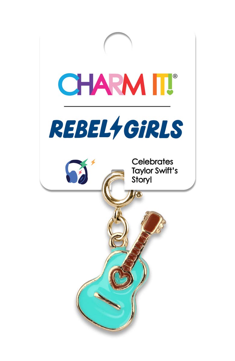 CHARM IT!<sup>®</sup> Guitar Charm, Alternate, color, Teal