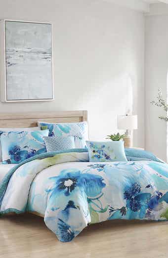 Watercolor 5-Piece Reversible Comforter Set