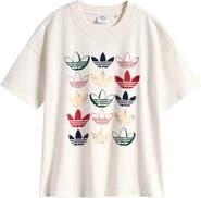 adidas Originals Kids' Trefoil Poster Graphic Tee