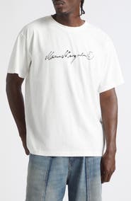 MM6 Maison Margiela Overdyed Logo Graphic T-Shirt (Men) | Nordstrom
