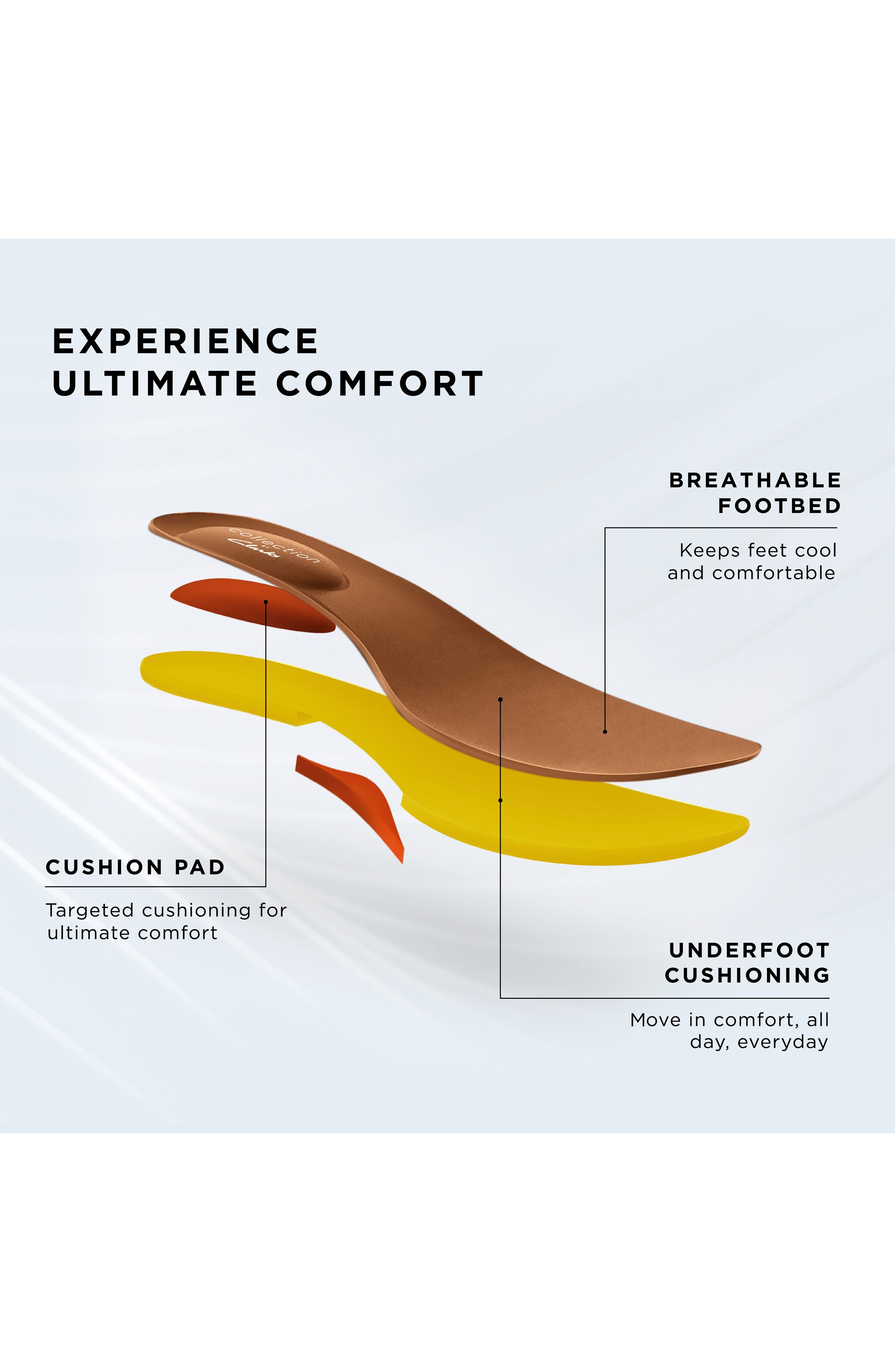 Clarks<sup>®</sup> Nerisa Grace Wedge Sandal, Alternate, color, Black Nubuck