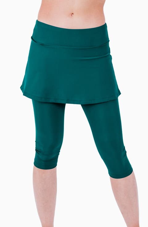 Skirted Swim Capris