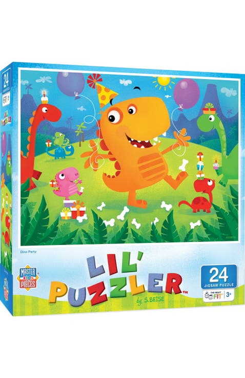 Dino Party 24 Piece Jigsaw Puzzle