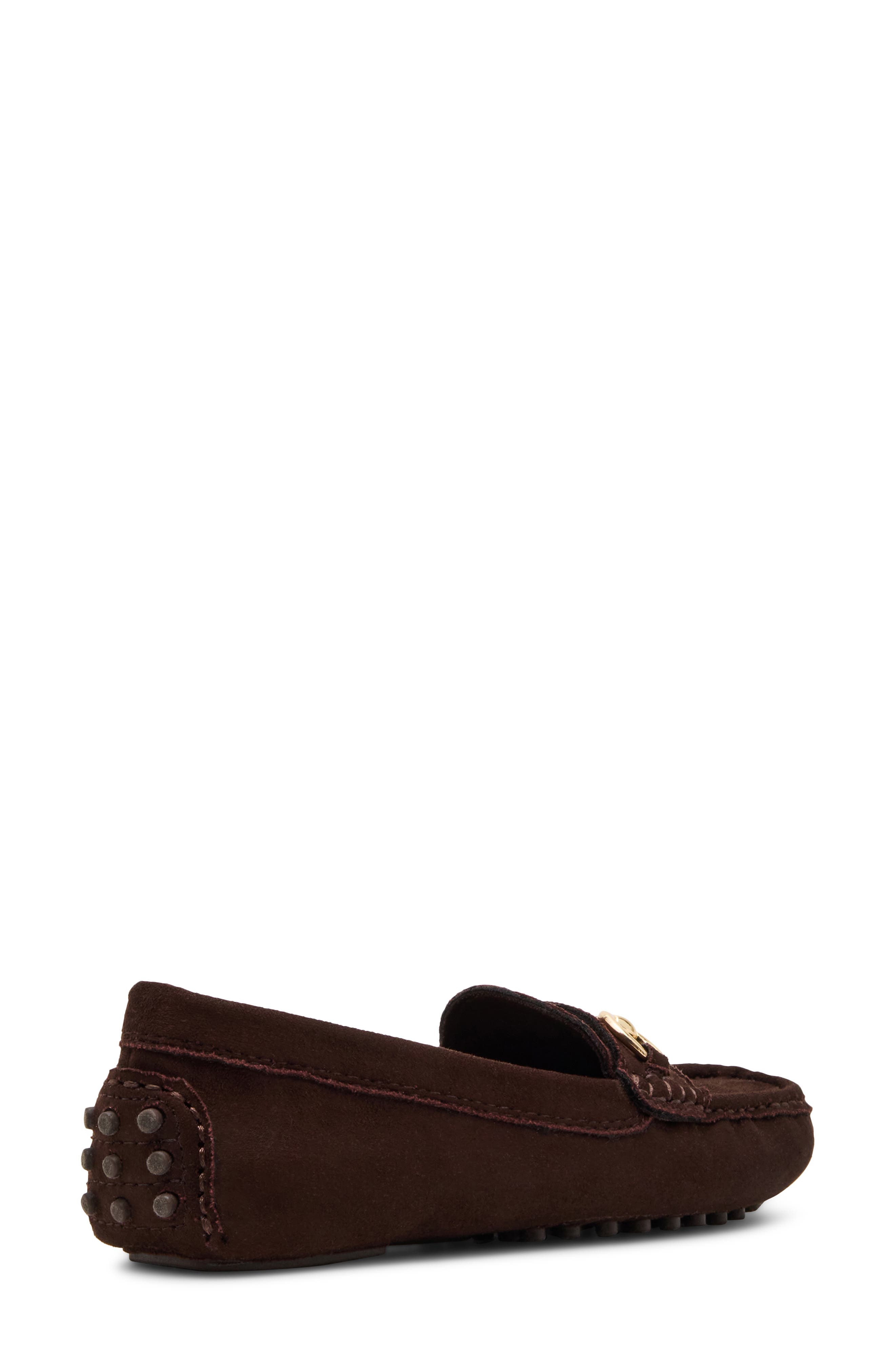 Chrystie Bit Loafer, Alternate, color, DARK BROWN