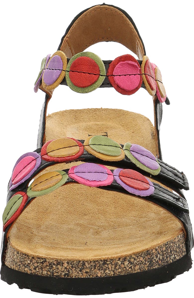 Think! Koak Ankle Strap Sandal, Alternate, color, Black/Kombi