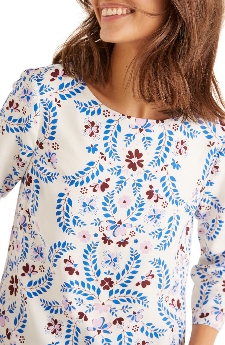 Boden Nadine Printed Top, Alternate, color,