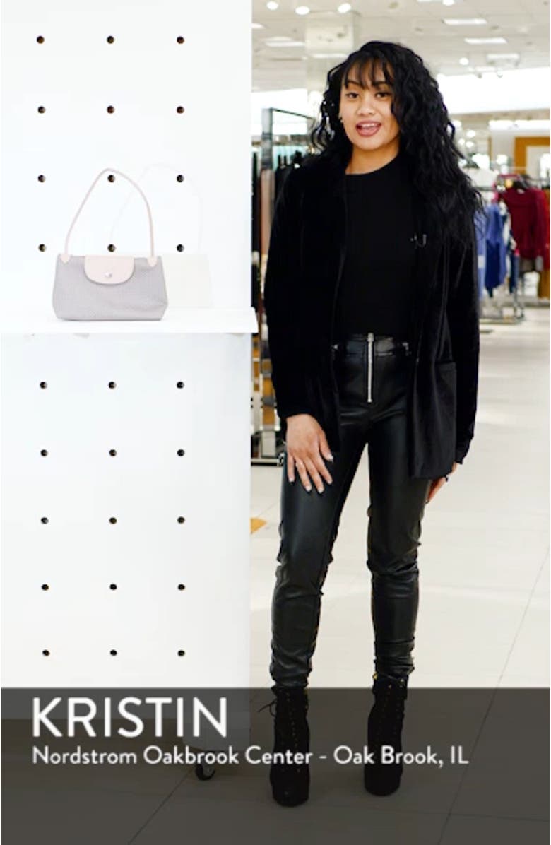 Le Pliage Dandy Print Nylon Crossbody Bag, sales video thumbnail