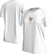 Nike Women's Nike White France National Team Crest T-Shirt