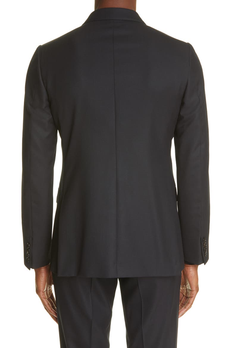 Achillfarm Wool Blazer, Alternate, color, BLACK