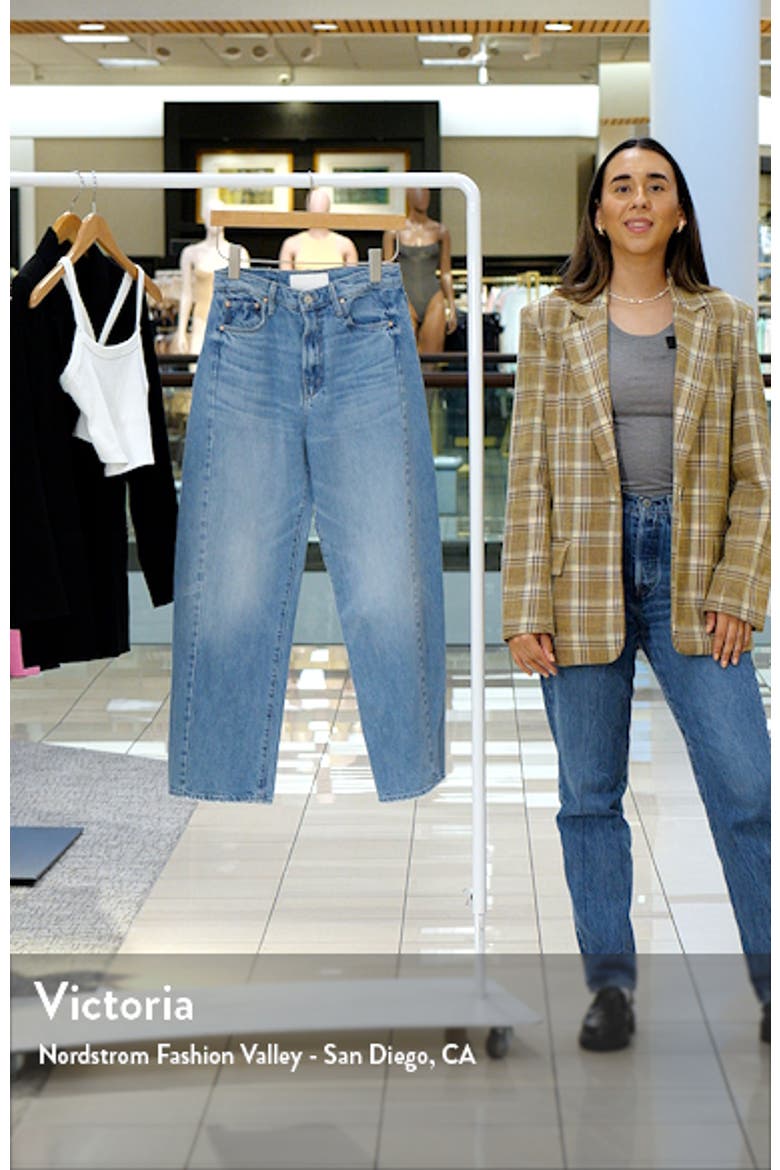The Half Pipe Flood High Waist Barrel Jeans video